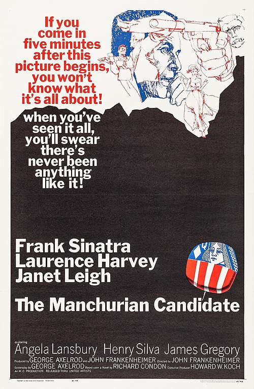 The Manchurian Candidate (1962 poster)