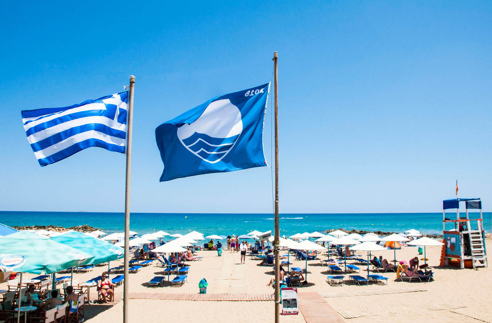 blue flag kokkini xani photo 192816
