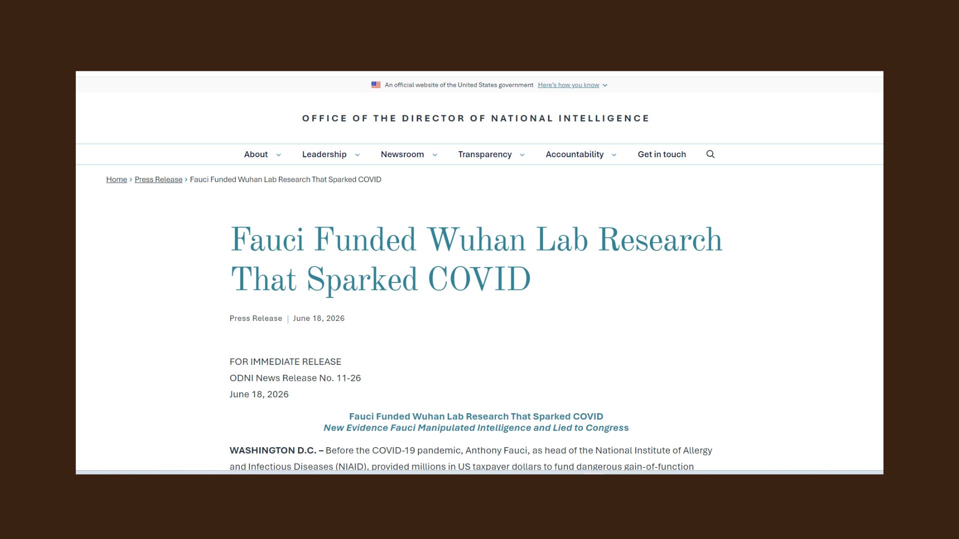 Former NIH Director Anthony Fauci Testifies Senate Committee On Homeland Affairs 3