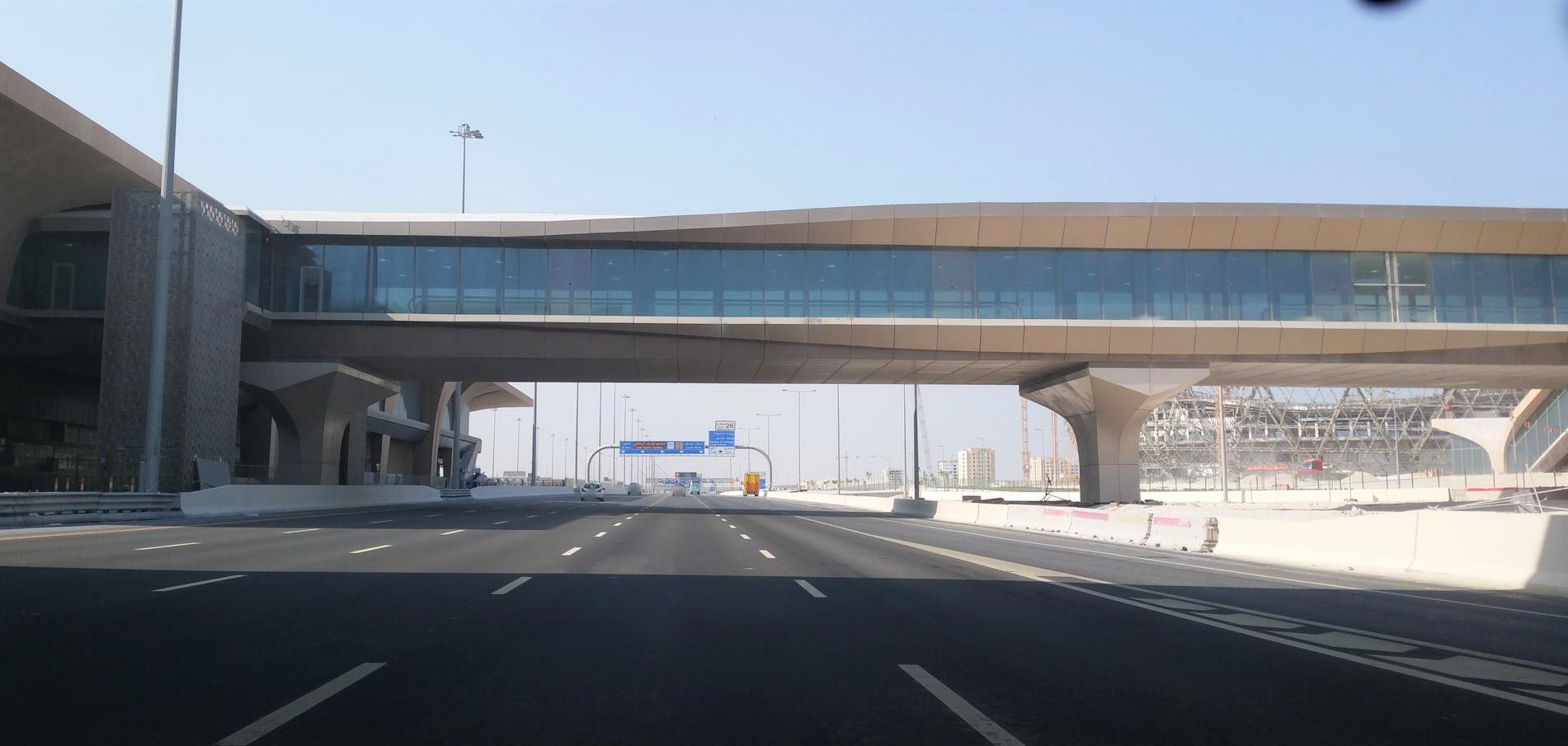 Lusail Stadium under construction in Qatar, October 2020