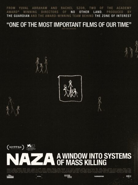 NAZA — επίσημη αφίσα του ντοκιμαντέρ των Yuval Abraham και Rachel Szor