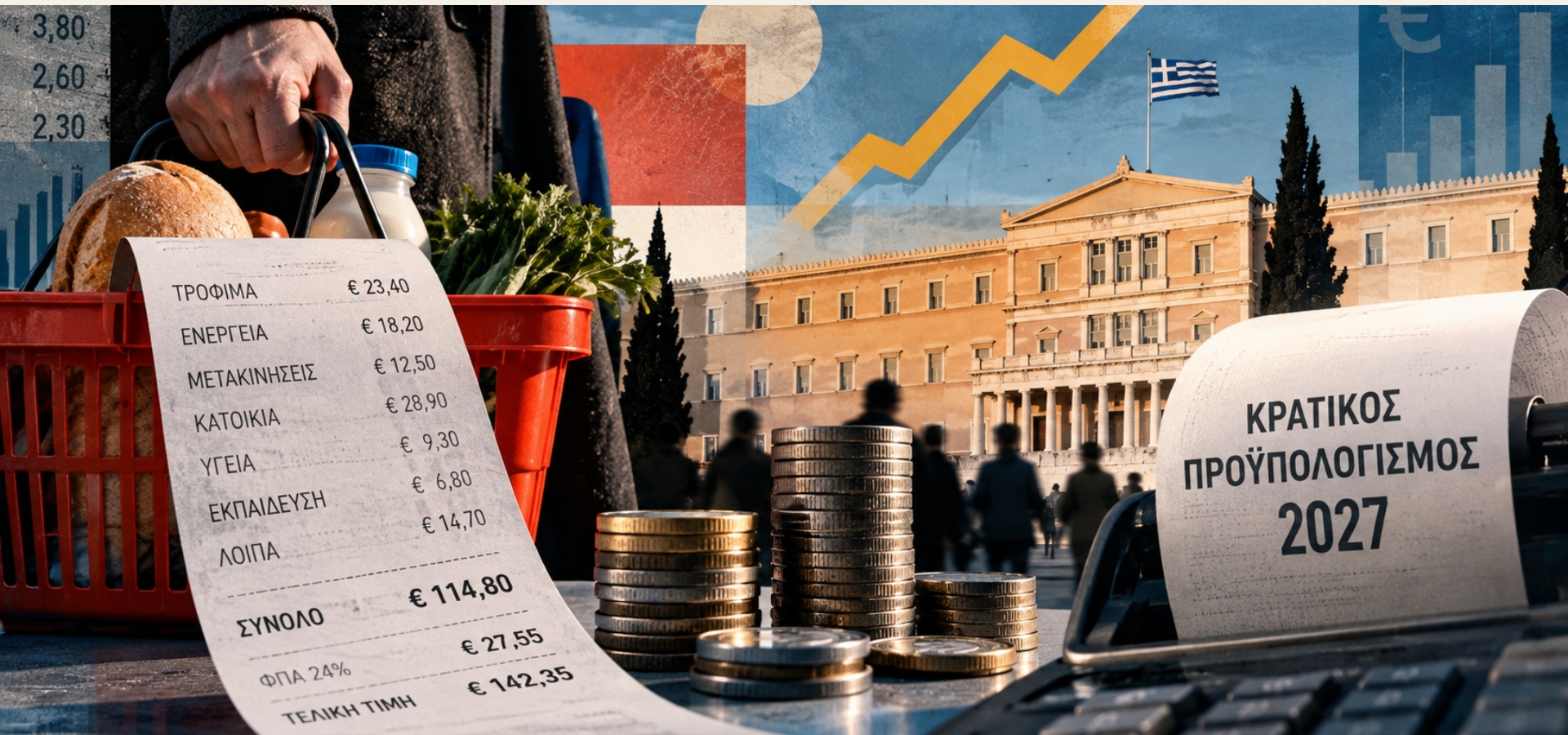 Εικαστική σύνθεση για τον Κρατικό Προϋπολογισμό 2027 — Gemma’s Studio × GPT-AI